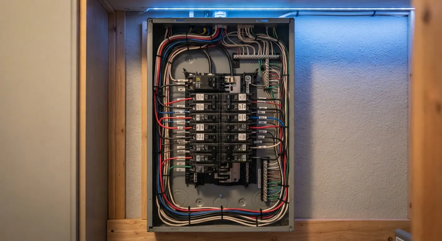 Tableau électrique moderne